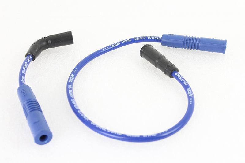 Accel 8mm S/S Spiral Core Ignition Wire Set Blue - 171110B