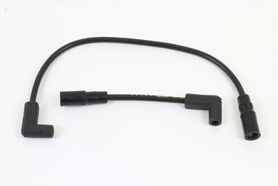 Accel 8mm S/S Spiral Core Ignition Wire Set Black