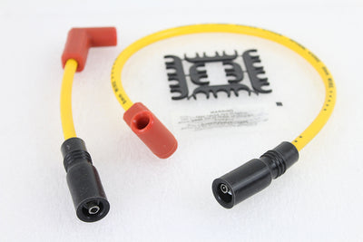 Accel 8mm S/S Spiral Core Ignition Wire Set Yellow