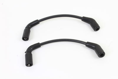 Accel 8mm S/S Spiral Core Ignition Wire Set Black