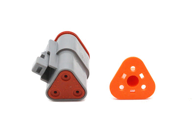Deutsch Sealed 3 Wire Connector Component