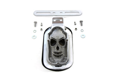 Skull Face Tombstone Tail Lamp Clear Lens