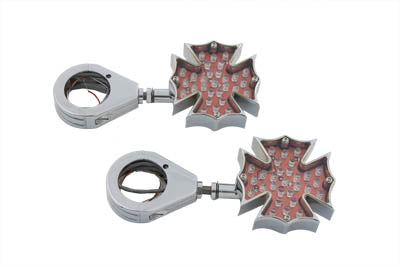 Fireman Cross Turn Signal Set 39mm Clamp Kit