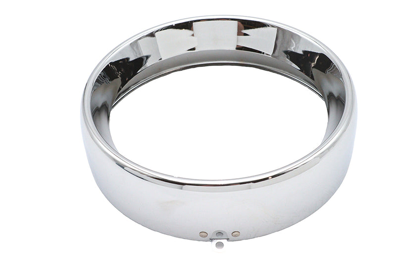 7 inch Headlamp Chrome Frenched Trim Ring