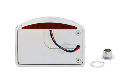 Chrome Slice LED Horizontal Tail Lamp Assembly