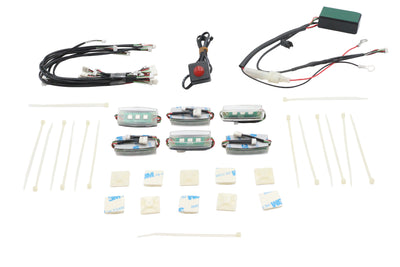 LED Marker Lamp Pod Set with 6 Pods