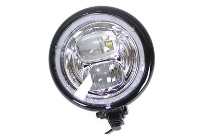 5-3/4 inch Bates Style LED Headlamp Black