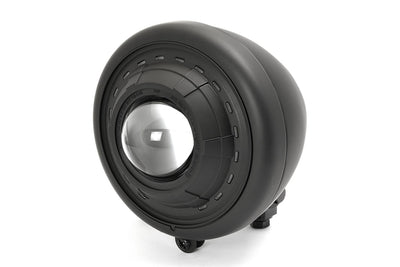 5-1/2 inch Fish Eye Headlamp Black