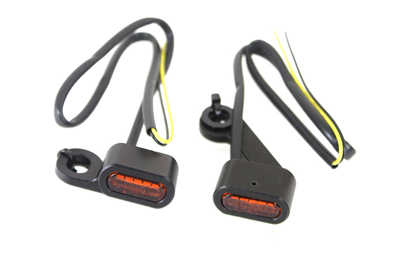 Black LED Turn Signal Set