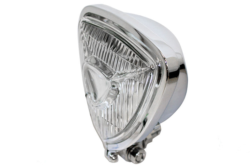 12 Volt Chopper Triangle Spotlamp Chrome