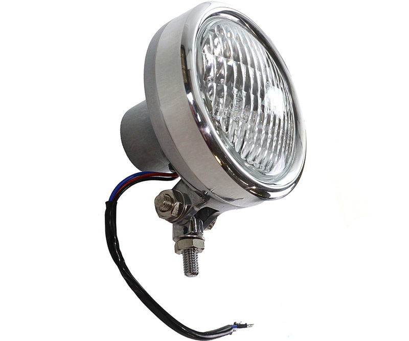 4 inch Retro Headlamp Polished