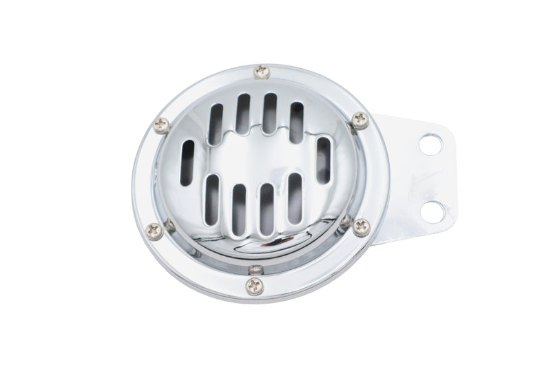 Universal Single Horn Chrome 6 Volt