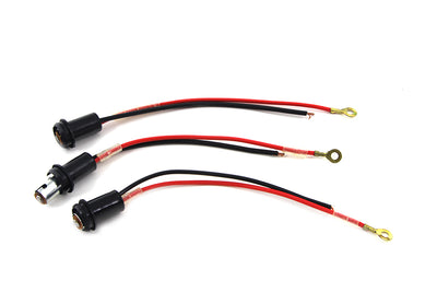 Plastic Indicator Lamp Socket Set