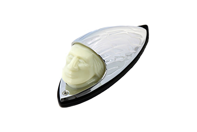 Indian Face Front Fender Lamp
