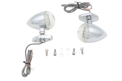 LED Bullet Turn Signal Set with Bracket Mount