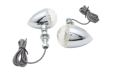LED Bullet Turn Signal Set with Short Stud