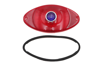 Tail Lamp Lens Cateye Style with Blue Dot - 8698