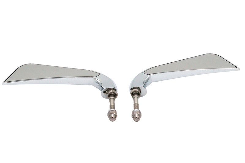 Evil Eye Mirror Set with Billet Stems
