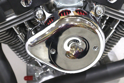 Mini Teardrop Air Cleaner Kit Chrome - 78930