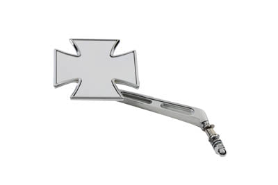 Maltese Mirror with Girder Stem Chrome