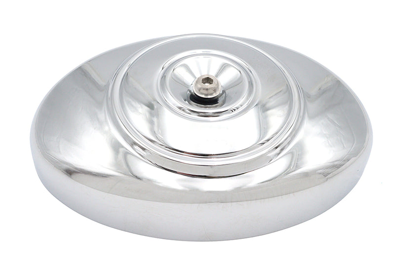 Air Cleaner Cover Oval Chrome
