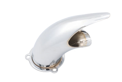 Wyatt Gatling Scoop Air Cleaner Chrome