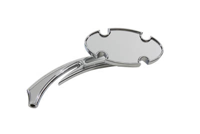 Kaiser Mirror with Billet Sickle Stem