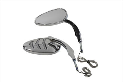 Detonator LED Mirror Set Billet