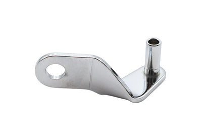Chrome Carburetor Cable Support Bracket