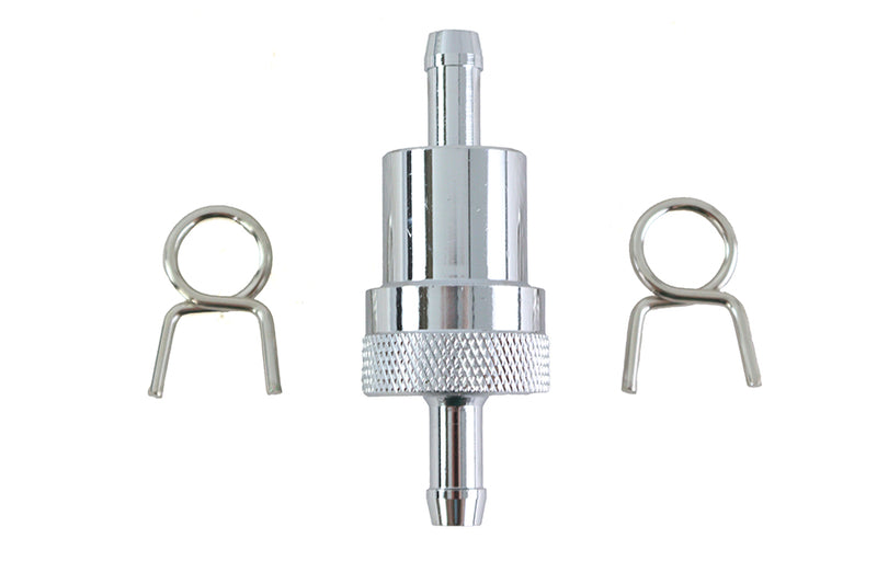 Alloy Fuel Filter Chrome