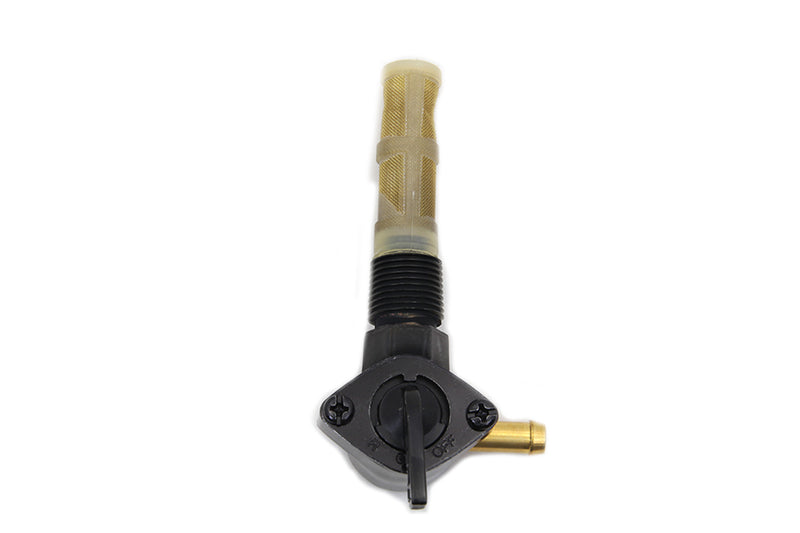 Petcock Right Outlet Black