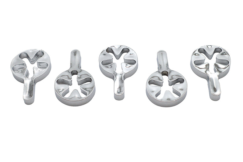 Handlebar Throttle Adjuster Knob Chrome