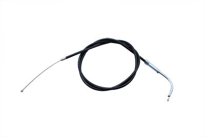 Black Throttle Cable with 38 inch Casing and 90° Elbow Fitti