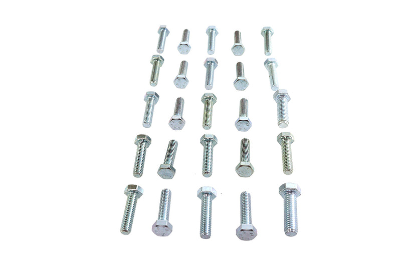 Hex Cap Bolts Zinc 5/16 inch X 1-1/4 inch