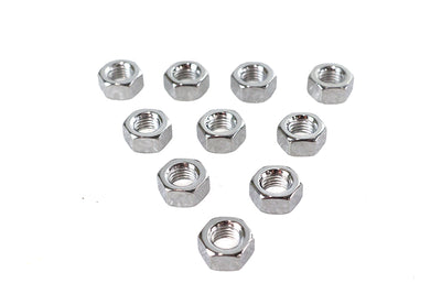 Chrome Hex Nuts 5/16 inch-24