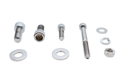 Top Motor Mount Bolt Kit Chrome
