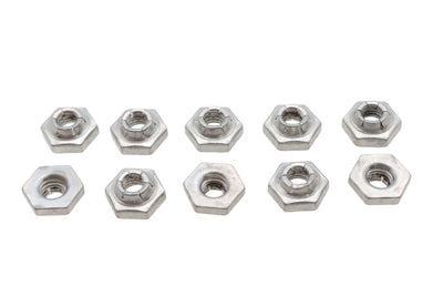 Flexloc Nuts 10/32 inch Cadmium