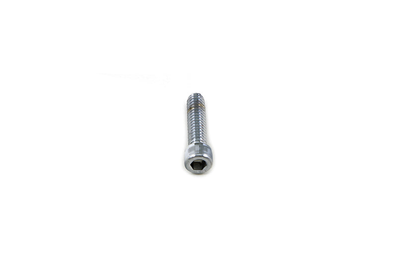 Allen Socket Cap Bolt Knurled Chrome 1/4 inch X 1 inch