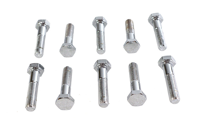 Hex Cap Bolts Chrome 5/16 inch x 1-1/2 inch