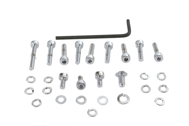Keihin Carburetor CV Screw Kit Chrome