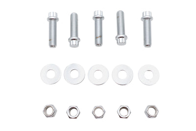 Pulley Bolt Kit Chrome
