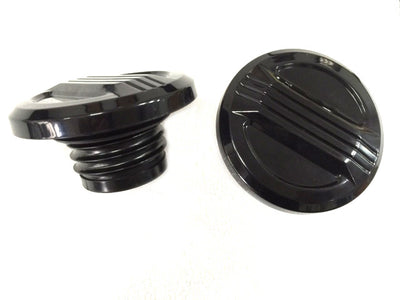 Air Flow Gas Cap Set Black