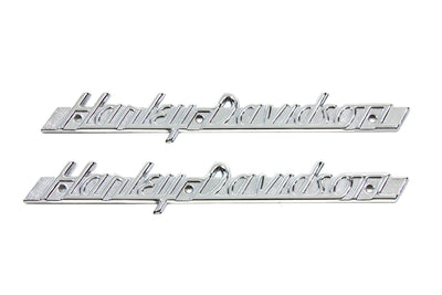 Emblem Set with Chrome Lettering