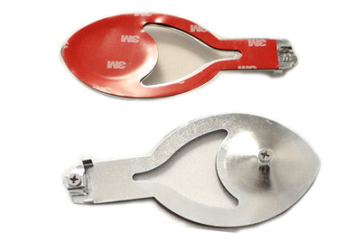 Gas Tank Emblem Mount Set