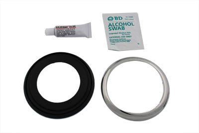 Bayonet Type Filler Ring Polished Stainless Steel