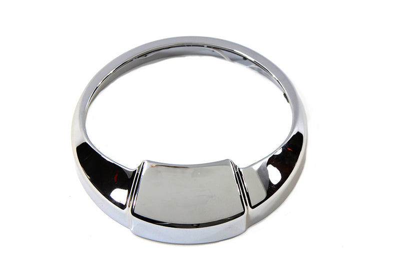 Chrome 3.75 inch Speedometer Visor