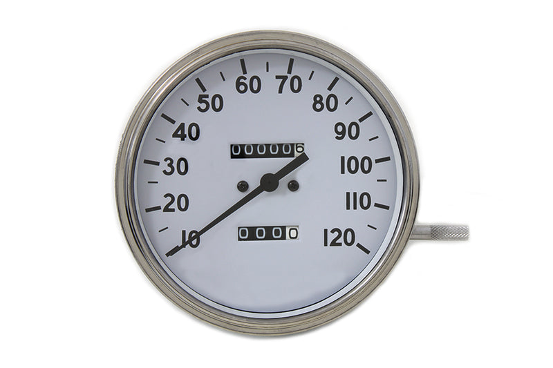 Replica 2:1 Speedometer with Black Needle