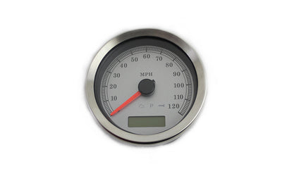 Programmable Gauge with Silver Face