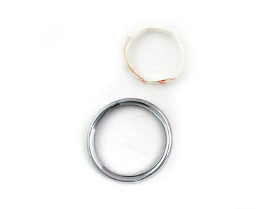 4 inch Gauge Bezel Cover Chrome