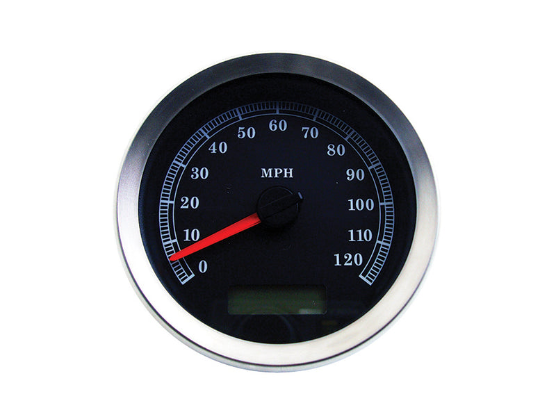 4 inch Electronic Speedometer Assembly Black
